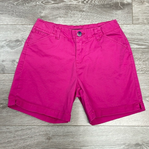 Lee Straight Fit Shorts Stretch Boysenberry Pink 4 - Picture 1 of 12